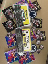 Image 2 of Chain Wolf / Triste - Sad Wolf split (Cassette)