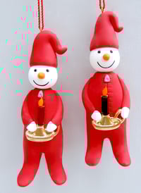 Image 1 of ❤️💚🌟New 2025 Sleeper Snowmen🌟💚❤️