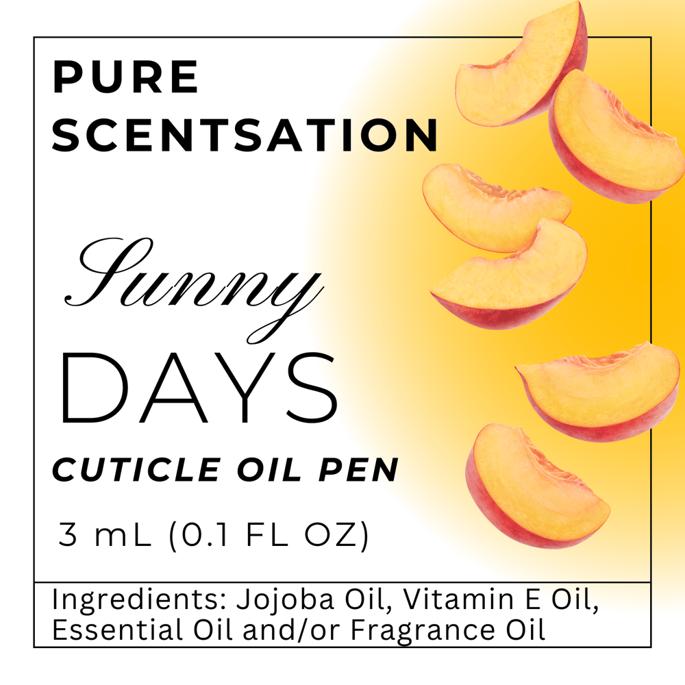 Image of Sunny Days™ (Peach) Scented Cuticle Oil Pen
