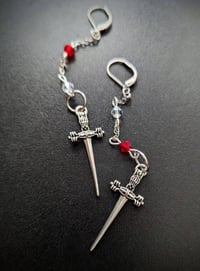 Image 2 of Red Queen Series - Necklace & Earrings Set (Cruel Crown)