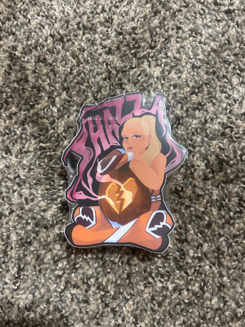 Image of HALLOWEEN Pumpkin Shaz Stickers 