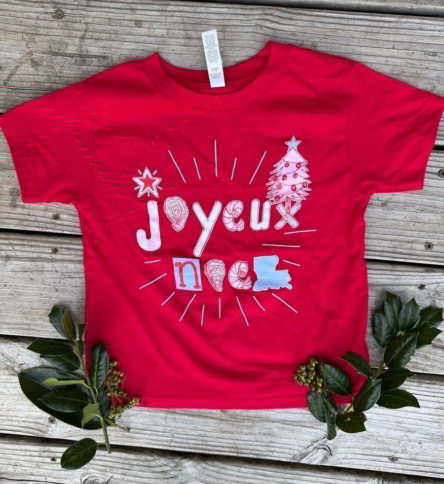 Image of Youth Joyeux Noel Short Sleeve Tee