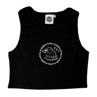 Image 1 of Barbed Eagle -  Cropped Ribbed Tank