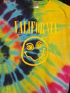 Valifornia tie dye t-shirt