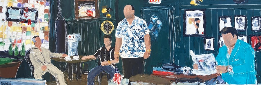 Image of Bada Bing (original on canvas)