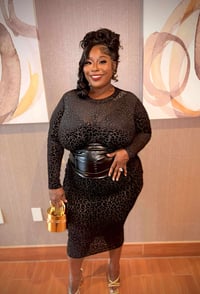 Image 2 of Wild Obsession Dress (Black)