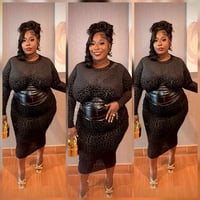 Image 4 of Wild Obsession Dress (Black)