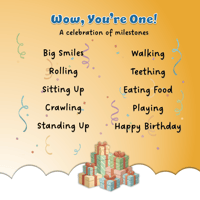 Image 2 of Wow, You're One! <br>A Story for Baby Kids</br>