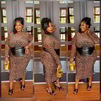 Image 4 of Wild Obsession Dress(Brown)