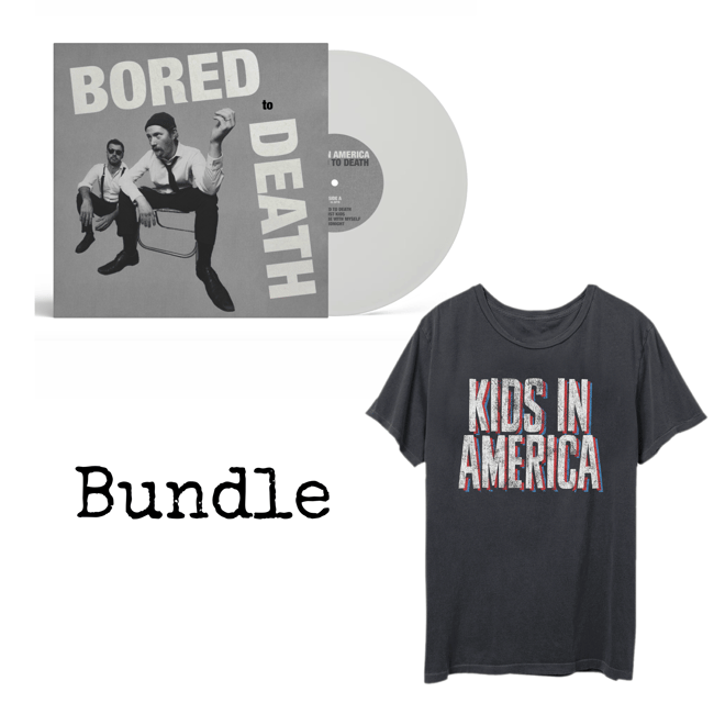 "Bored To Death" Album Vinyl/T-Shirt Bundle