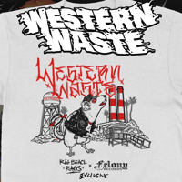 Image 2 of WESTERN WASTE Vinyl/Shirt Bundle PRE-ORDER