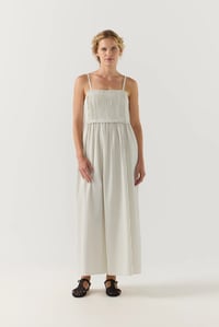 Image 3 of foemina sloane dress olive stripe