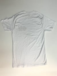 Image 3 of White FBi Logo Tee