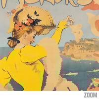 Image 2 of Monaco - Canots Automobiles | Jules Alexandre Grün - 1910 | Travel Poster | Vintage Poster