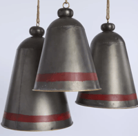 Image 6 of Red Stripe Iron Bell