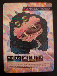 Fanged Toad