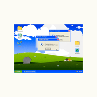 Windows XP A6 Art Print