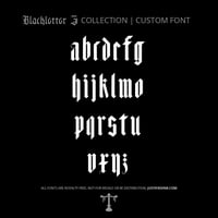 Image 2 of Durer Black (1 style) - Custom Font