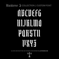 Image 3 of Durer Black (1 style) - Custom Font