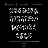 Image 3 of Fraktur II (1 style) - Custom Font