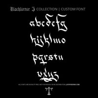 Image 3 of Rattus Bastarda (1 style) - Custom Font