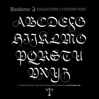 Image 2 of Rattus Bastarda (1 style) - Custom Font