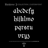 Image 2 of Schwabacher Black (1 style) - Custom Font