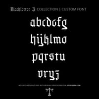 Image 2 of Textura Black (1 style) - Custom Font