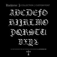 Image 3 of Textura Quadrata (1 style) - Custom Font