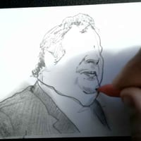 Image 3 of Chris Christie | 4x6 | Graphite Portrait