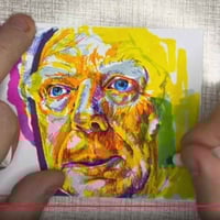 Image 5 of Donald Trump | 4x6 | Technicolor Portrait – Mixed Media Original