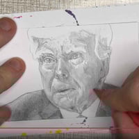 Image 5 of Donald Trump | 4x6 | Graphite Portrait