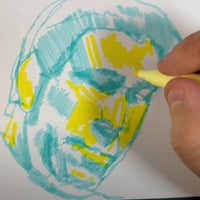Image 3 of Ron DeSantis | 5x7 | Original Mixed Media Portrait