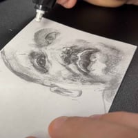 Image 4 of Martin Luther King Jr. | 4x6 | Original Graphite Drawing