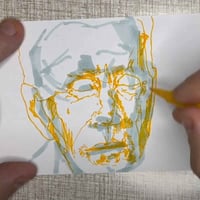 Image 3 of Joe Biden | 4x6 | Original Mixed Media Portrait