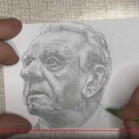 Image 5 of Robert F. Kennedy Jr. | 4x6 | Original Graphite Drawing