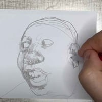 Image 3 of Tim Scott | 4x6 | Original Graphite Drawing