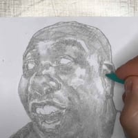 Image 5 of Tim Scott | 4x6 | Original Graphite Drawing