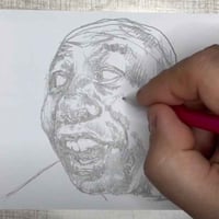 Image 4 of Tim Scott | 4x6 | Original Graphite Drawing