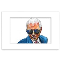 Image 2 of Joe Biden | 5x7 | Original Mixed Media Portrait