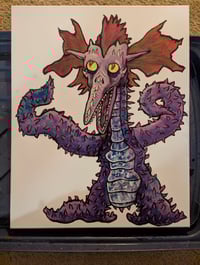Pricklepuss Original Painting 