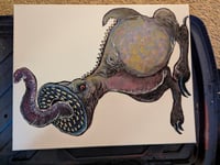 Snatcher Original Painting 