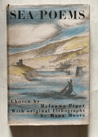 Image 1 of Sea Poems lithographs by Mona Moore