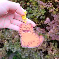 Image 3 of Garf Acrylic Keychain