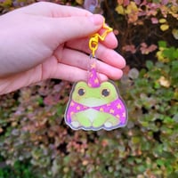 Image 3 of Wizard Frog Acrylic Keychain