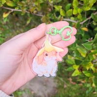 Image 3 of Bunny Acrylic Keychain