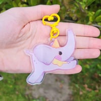 Image 2 of Elephant Acrylic Keychain