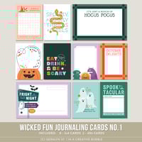 Wicked Fun Journaling Cards No.1 (Digital)