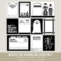 Wicked Fun Journaling Cards No.2 (Digital)