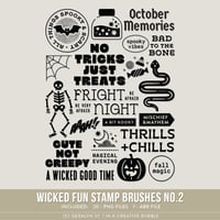 Wicked Fun Stamp Brushes No.2 (Digital)